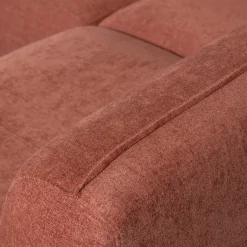 Polly bank u-vorm rechts roze - Loft24.nl