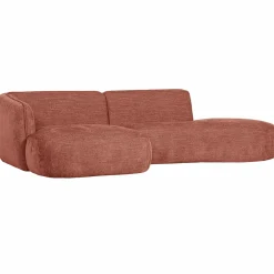 Polly Loungebank links roze - Loft24.nl