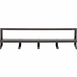 Quinn kapstok 5 haken metaal zwart - Loft24.nl