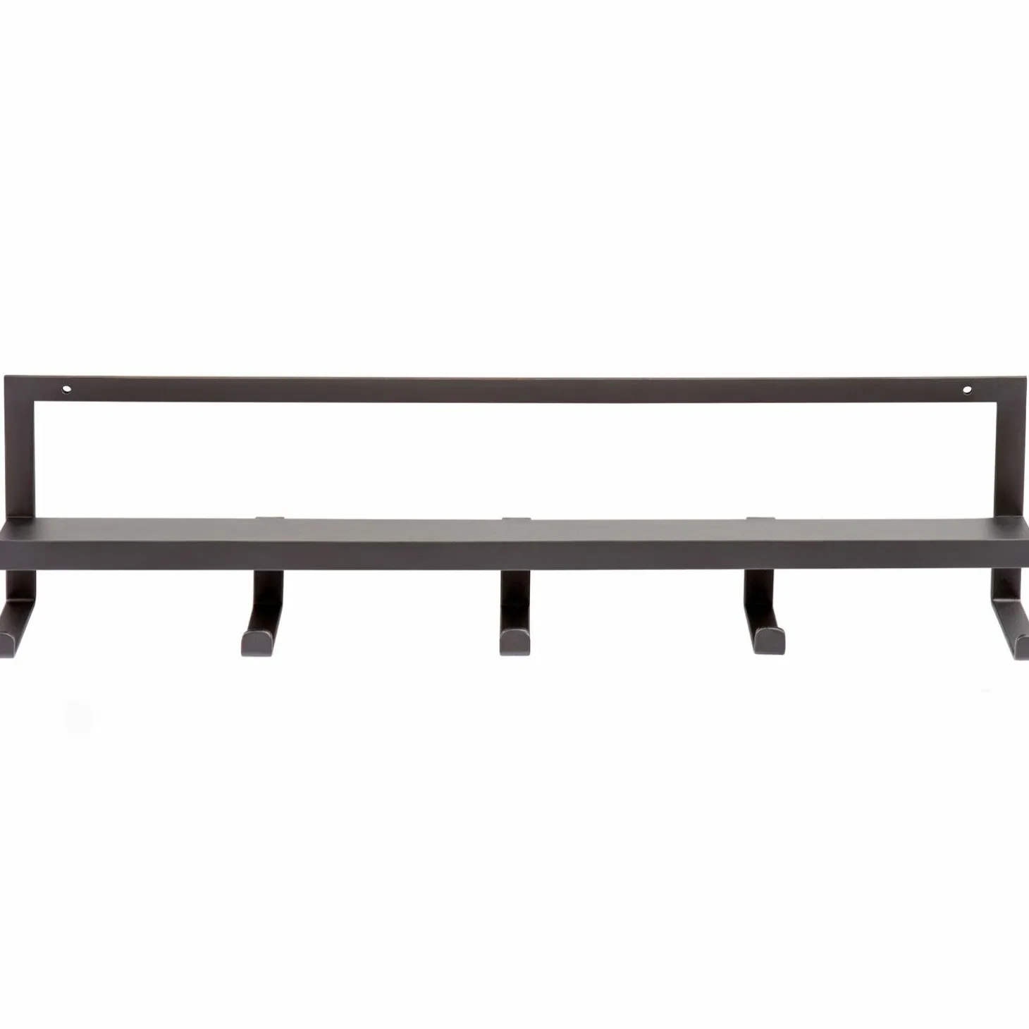 Quinn kapstok 5 haken metaal zwart - Loft24.nl