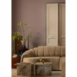 Rechthoekige Bijzettafel Xhail Marmer 50 x 50cm - Loft24.nl