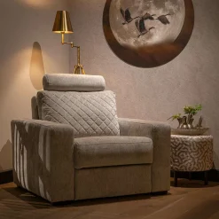 Relaxfauteuil Auxerre Armleuning Large - zelf samenstellen - Loft24.nl