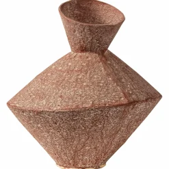 Reza vaas aluminium bruin - Loft24.nl