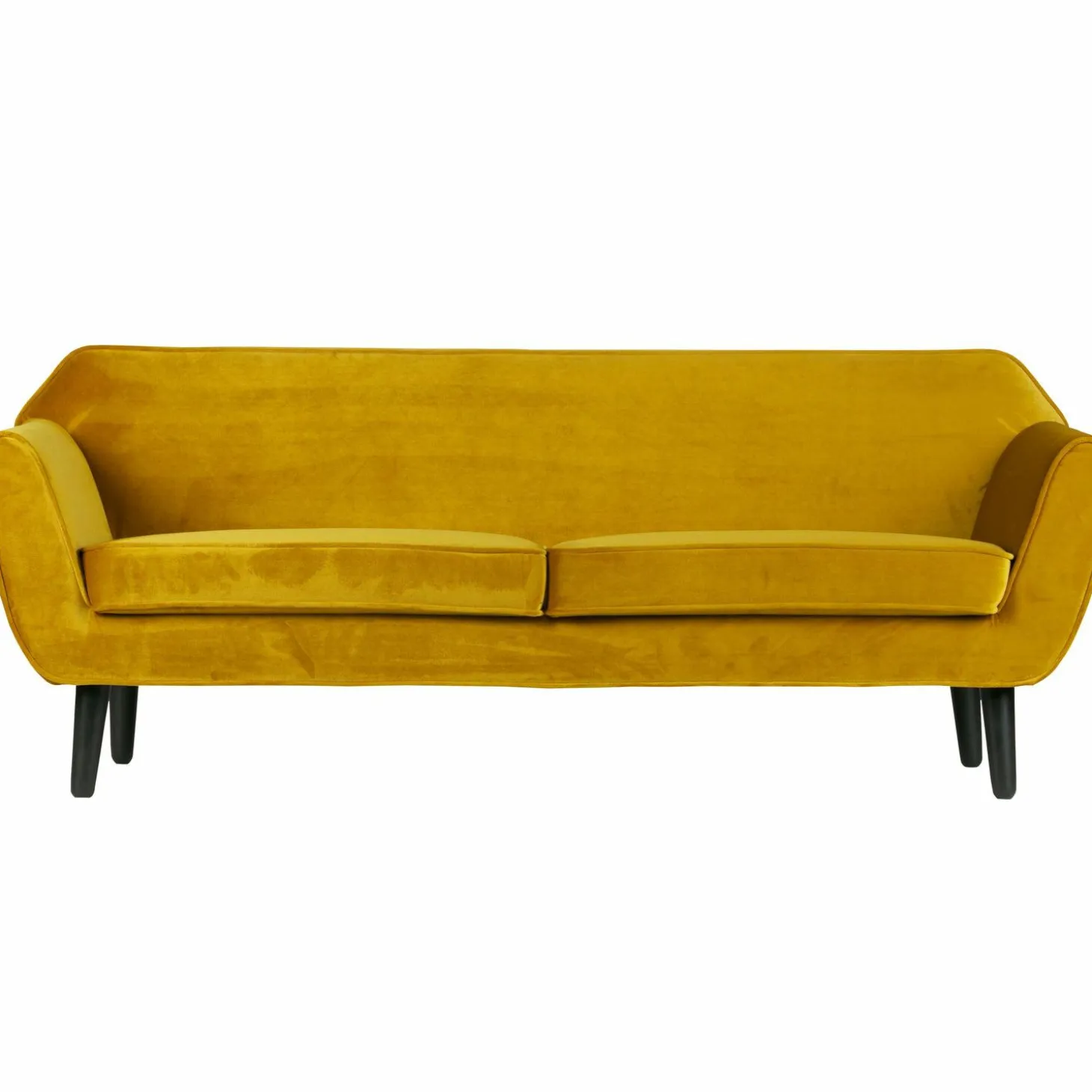 Rocco sofa 187 cm fluweel oker - Loft24.nl