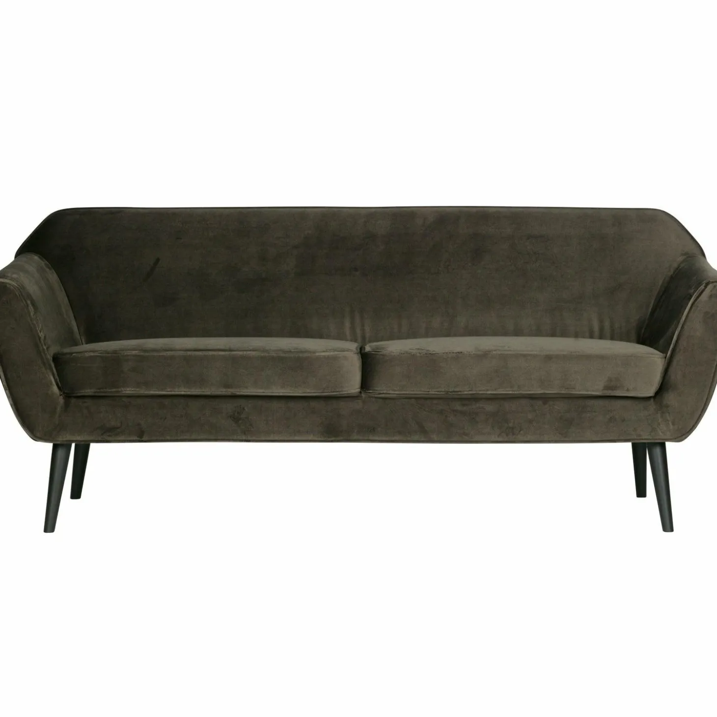 Rocco sofa 187 cm fluweel warm groen - Loft24.nl