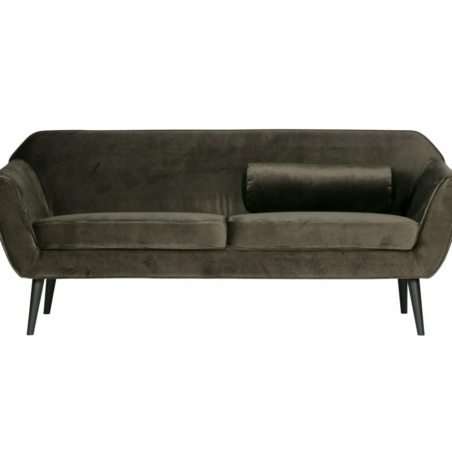 Rocco sofa 187 cm fluweel warm groen - Loft24.nl