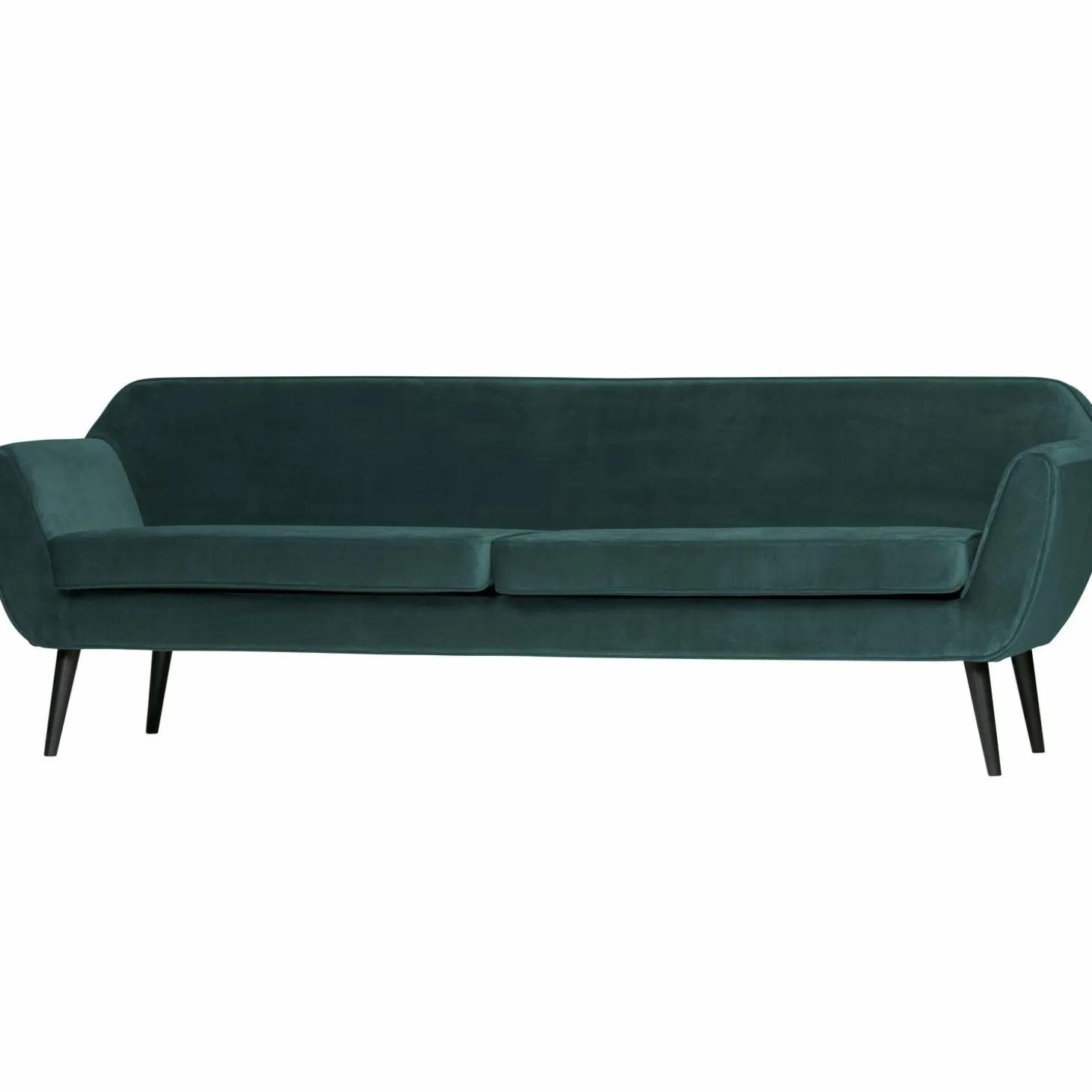 Rocco xl sofa 230 cm fluweel teal - Loft24.nl