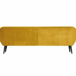 Rocco xl sofa 230 cm fluweel oker - Loft24.nl