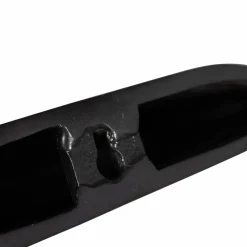 Rock wandplank aluminium zwart 7x50x13cm - Loft24.nl