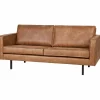 Rodeo bank 2,5-zits cognac - Loft24.nl