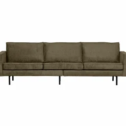 Rodeo bank 3-zits structure velvet bonsai - Loft24.nl