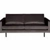 Rodeo bank 2,5-zits velvet antraciet - Loft24.nl