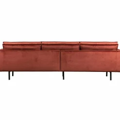 Rodeo bank 3-zits velvet chestnut - Loft24.nl