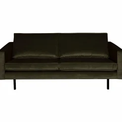 Rodeo bank 2,5-zits velvet dark green hunter - Loft24.nl