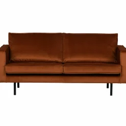 Rodeo bank 2,5-zits velvet roest - Loft24.nl
