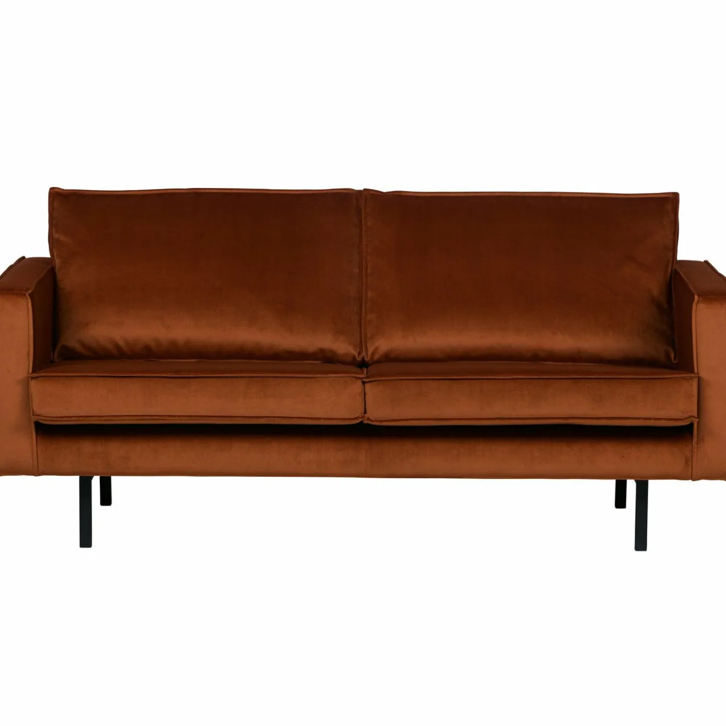 Rodeo bank 2,5-zits velvet roest - Loft24.nl