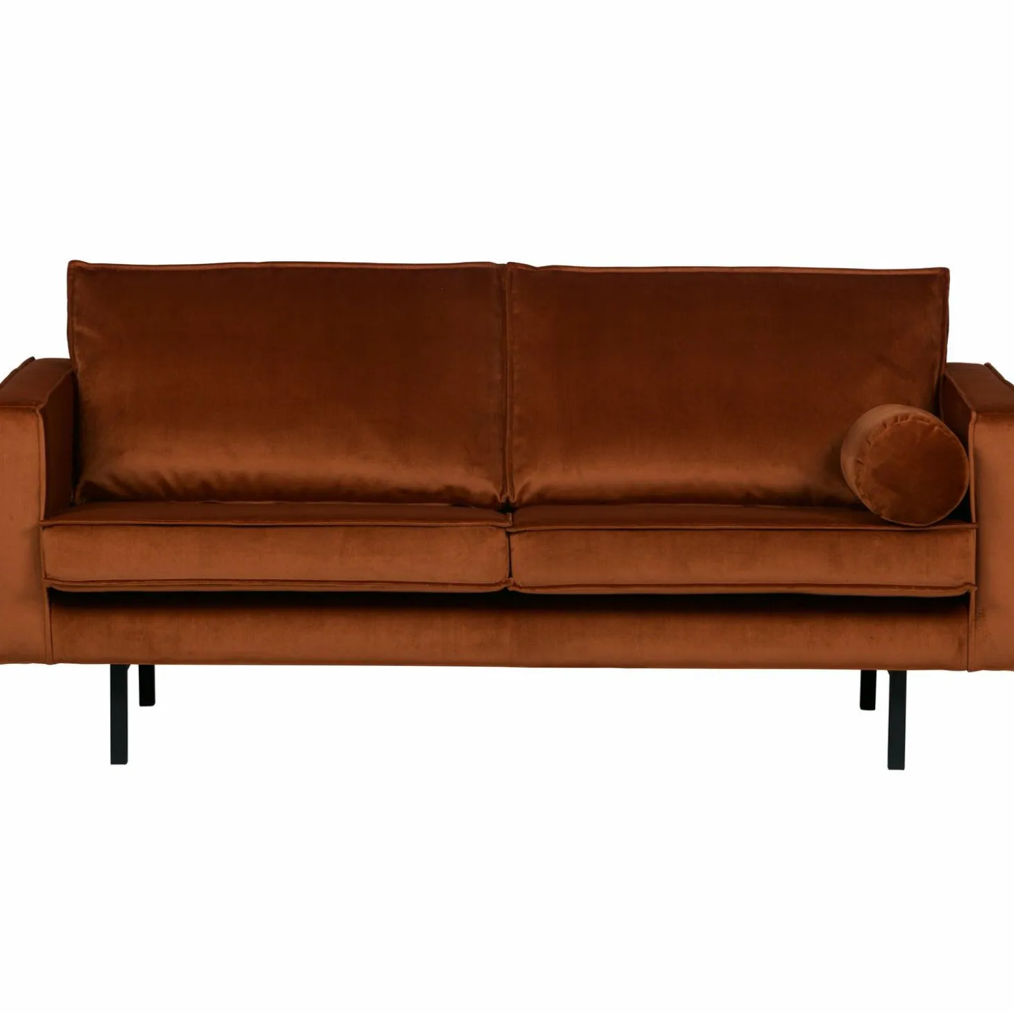 Rodeo bank 2,5-zits velvet roest - Loft24.nl