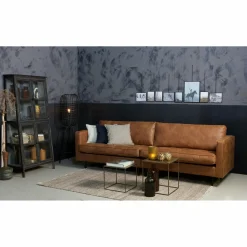 Rodeo classic bank 3-zits cognac - Loft24.nl