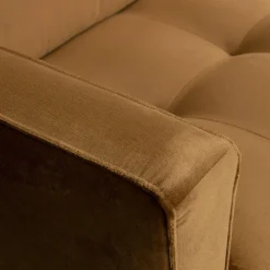 Rodeo classic bank 3-zits velvet honinggeel - Loft24.nl