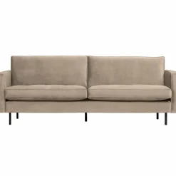 Rodeo classic bank 2,5-zits velvet khaki - Loft24.nl