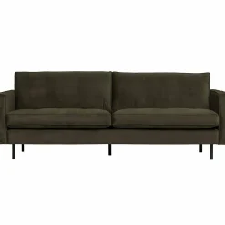 Rodeo classic bank 2,5-zits velvet dark green hunter - Loft24.nl