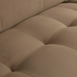 Rodeo classic bank 3-zits velvet taupe - Loft24.nl