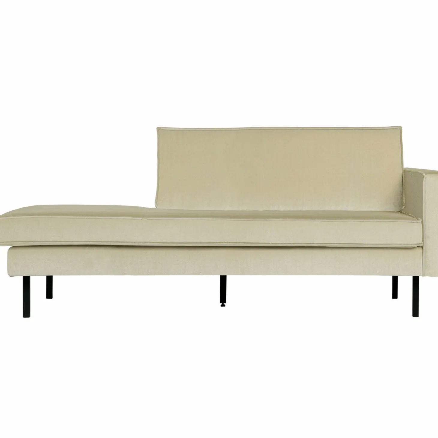 Rodeo daybed right velvet pistache - Loft24.nl