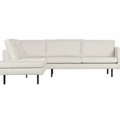Rodeo hoekbank links bouclé naturel - Loft24.nl