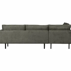 Rodeo hoekbank links structure velvet frost - Loft24.nl