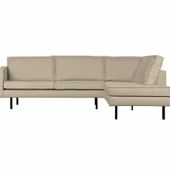 Rodeo hoekbank rechts bouclé beige - Loft24.nl