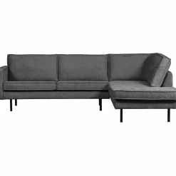 Rodeo hoekbank rechts structure velvet mountain - Loft24.nl