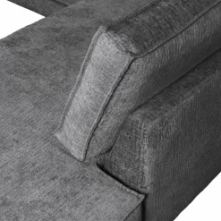 Rodeo hoekbank rechts structure velvet mountain - Loft24.nl