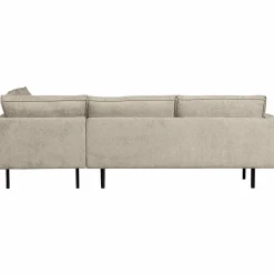 Rodeo hoekbank rechts structure velvet wheatfield - Loft24.nl