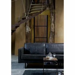 Rodeo hoekbank rechts zwart - Loft24.nl