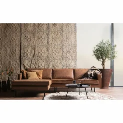Rodeo Loungebank links cognac - Loft24.nl