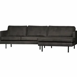 Rodeo Loungebank rechts zwart - Loft24.nl