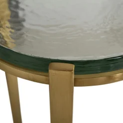 Ronde Bijzettafel Aubrey Ø29 cm - Goud - Loft24.nl