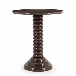 Ronde Bijzettafel Basco 47cm - Bruin - Loft24.nl