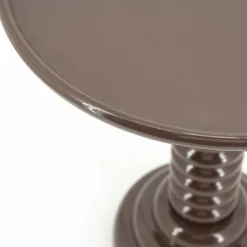 Ronde Bijzettafel Basco 47cm - Bruin - Loft24.nl