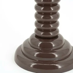 Ronde Bijzettafel Basco 47cm - Bruin - Loft24.nl