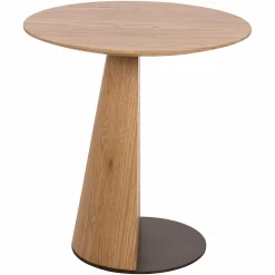 Ronde Bijzettafel Belfort Ø45 cm - Naturel - Loft24.nl