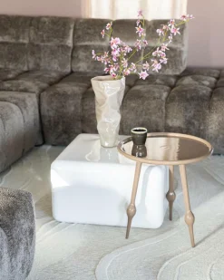 Ronde Bijzettafel Birdy 47cm - Bruin - Loft24.nl