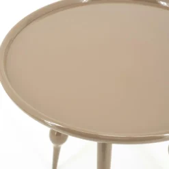 Ronde Bijzettafel Birdy 47cm - Bruin - Loft24.nl