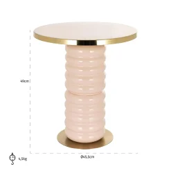 Ronde Bijzettafel Bonsai - Ø46 cm - Loft24.nl