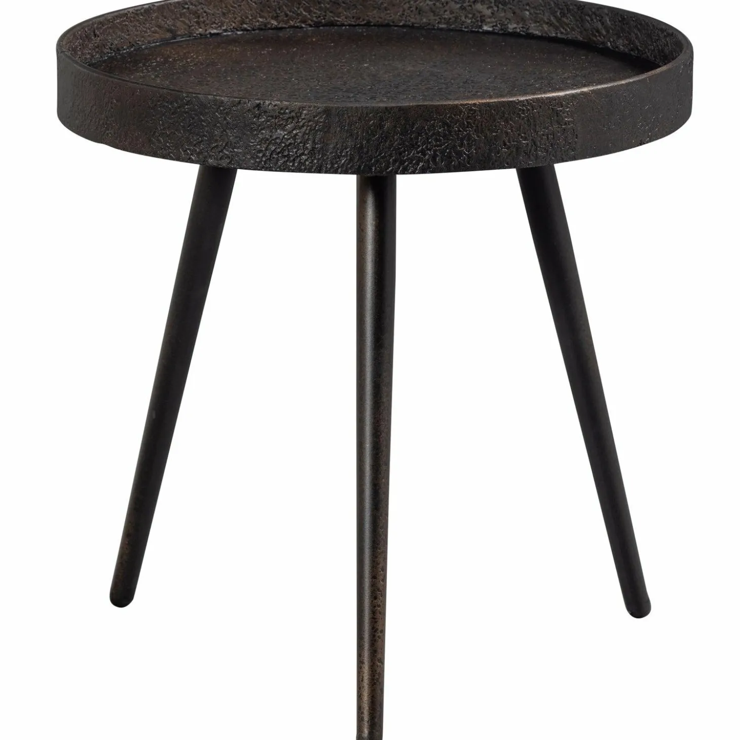 Ronde Bijzettafel Bounds 41cm - Zwart - Loft24.nl
