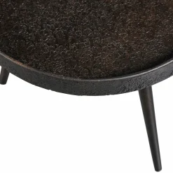 Ronde Bijzettafel Bounds 41cm - Zwart - Loft24.nl