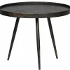 Ronde Bijzettafel Bounds 58cm - Zwart - Loft24.nl
