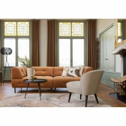 Ronde Bijzettafel Bounds 58cm - Zwart - Loft24.nl