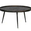 Ronde Bijzettafel Bounds 76cm - Zwart - Loft24.nl