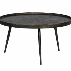 Ronde Bijzettafel Bounds 76cm - Zwart - Loft24.nl